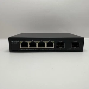 Mokerlink 4 Port 2.5G Ethernet Switch with 2 Port 10G SFP+ Slot, 4 X 2.5G Base-T - Picture 1 of 3