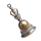 2Pcs Retro Hand Bells Antique Bronze Dinner & Service Bell for Events & Decor