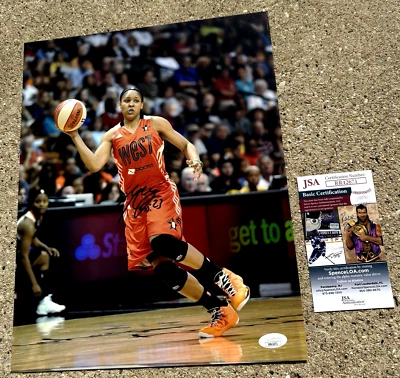 MAYA MOORE Minnesota Lynx SIGNED 11x14 Photo JSA COA WNBA ALL STAR GAME - Image 1 of 2