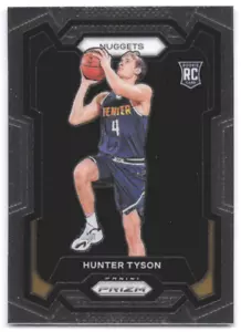 2023-24 Panini Prizm Rookie Hunter Tyson - Picture 1 of 2