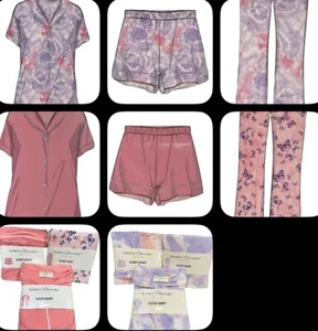 Bobbie Brooks 3 Piece Separates Sleepwear,  2 Colors, Size M, L, XL, New - Picture 1 of 13