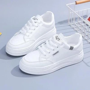 Zapatillas De Deporte Para Mujer Zapatos Deportivas Blancos Moda Tenis Elegante - Picture 1 of 25