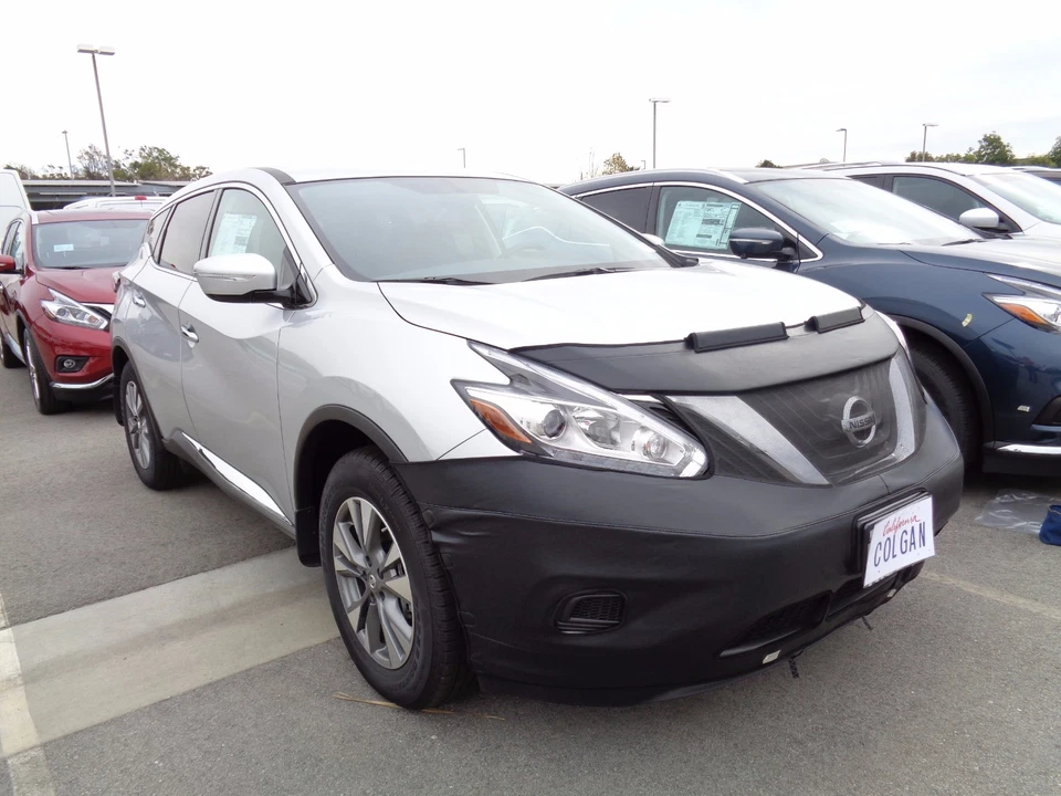 Colgan Front End Mask Bra Fits Nissan Murano 2015-2018 W/License Plate, W/O Cam - Image 1 of 1