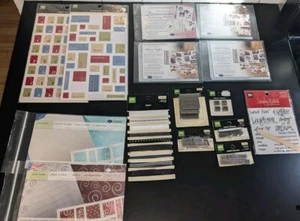 Making Memories SCRAPBOOK Lot Metal Charms Paper Ribbon Transfers NIP - Picture 1 of 14