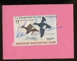 ARKANSAS 1969 Non Resident Small Game License W/ RW36 Duck Stamp - 696