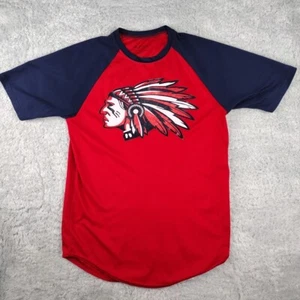 Augusta Sportswear Shirt Men Medium Fagan 29 Red Jersey Native American Logo - Picture 1 of 8