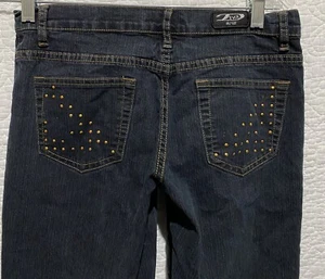 Diva Blue Jeans With Gold Embellishments Size 5/6 Women’s - Picture 1 of 8