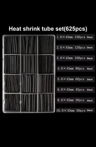 heat strink 625 Pieces In Plastic Case. - Picture 1 of 1