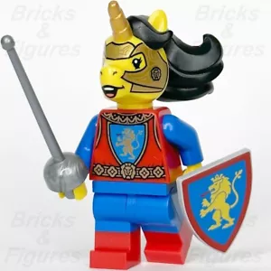 LEGO® Unicorn Lion Knight Minifigure & Shield Part Build-A-Minifigure (BAM) 2023 - Picture 1 of 3
