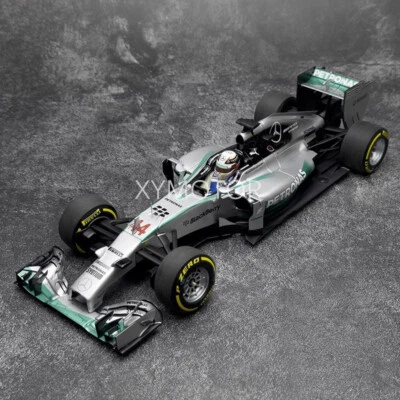 MINICHAMPS 1:18 Benz F1 44# Hamilton 2014 W05 Champion car Diecast Model Car - Image 1 of 4