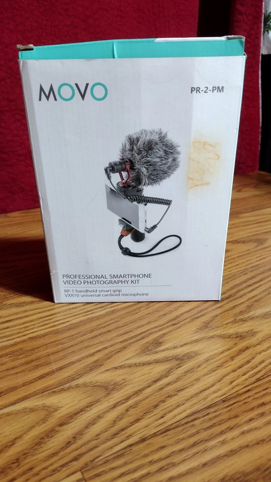Movo Smartphone Video Rig with Shotgun Microphone Grip Handle - Image 1 of 3