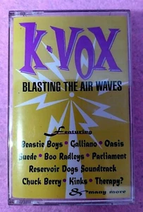 K-Vox Audio Cassette Tape Beastie Boys OASIS Suede Boo Radleys Chuck Berry Kinks - Picture 1 of 2