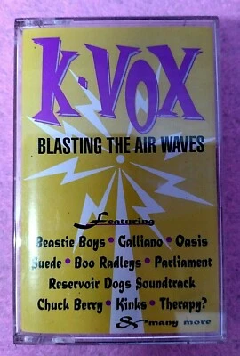 K-Vox Audio Cassette Tape Beastie Boys OASIS Suede Boo Radleys Chuck Berry Kinks - Image 1 of 2