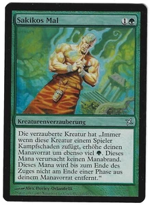 FOIL  Sakikos Mal / Mark of Sakiko  - BETRAYERS of KAMIGAWA -  deutsch  (good) - Bild 1 von 1