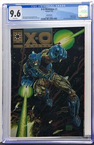 X-O Manowar #0 CGC 9.6 Gold Logo Edition Valiant Chromium Cover 1993 - Picture 1 of 2