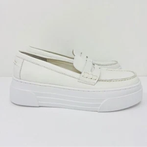 Neu ohne Etikett J/Slides Ava Sneaker weiß Leder Plateau Halbschuh - 7 - Bild 1 von 7