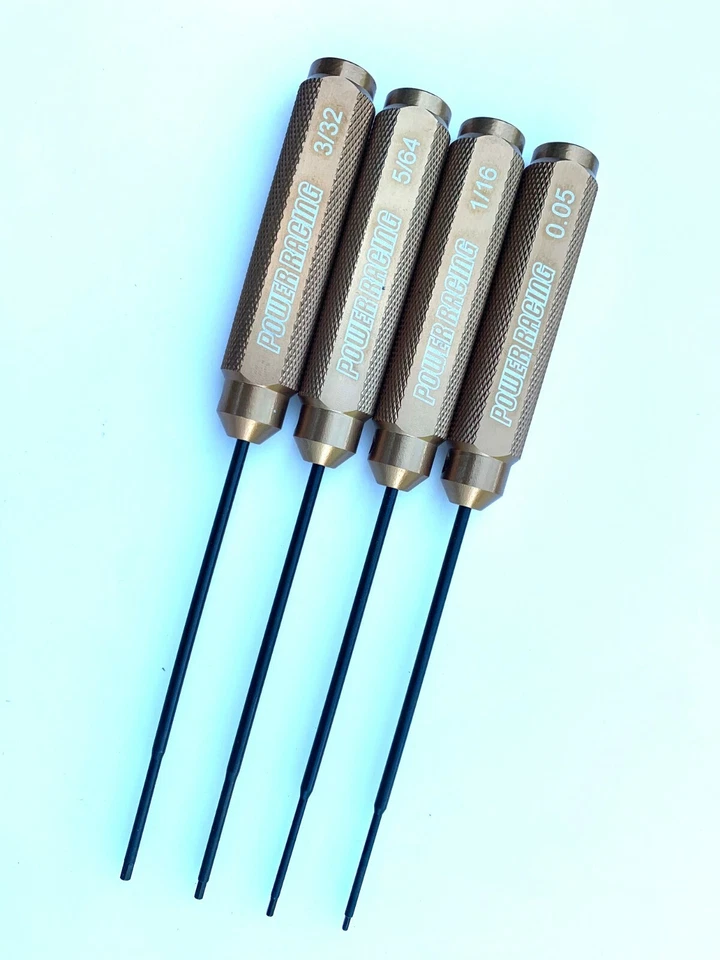 Juego de herramientas de radiocontrol punta hexagonal corte CNC 3/32, 5/64, 1/16, 0,05 Foto 1 de 1