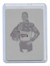 2018 Panini Victory Lane Racing NASCAR PRINTING PLATES MAGENTA Clint Bowyer 1/1