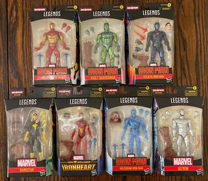 Marvel Legends IRON MAN Wave Set of 7 Hasbro 6” Inch URSA MAJOR BAF 2021 - Picture 1 of 12