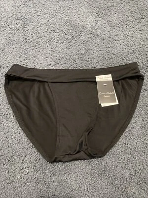 Carrie Amber Intimates Women's Black High Cut Panty size XL , NWT - Image 1 of 4