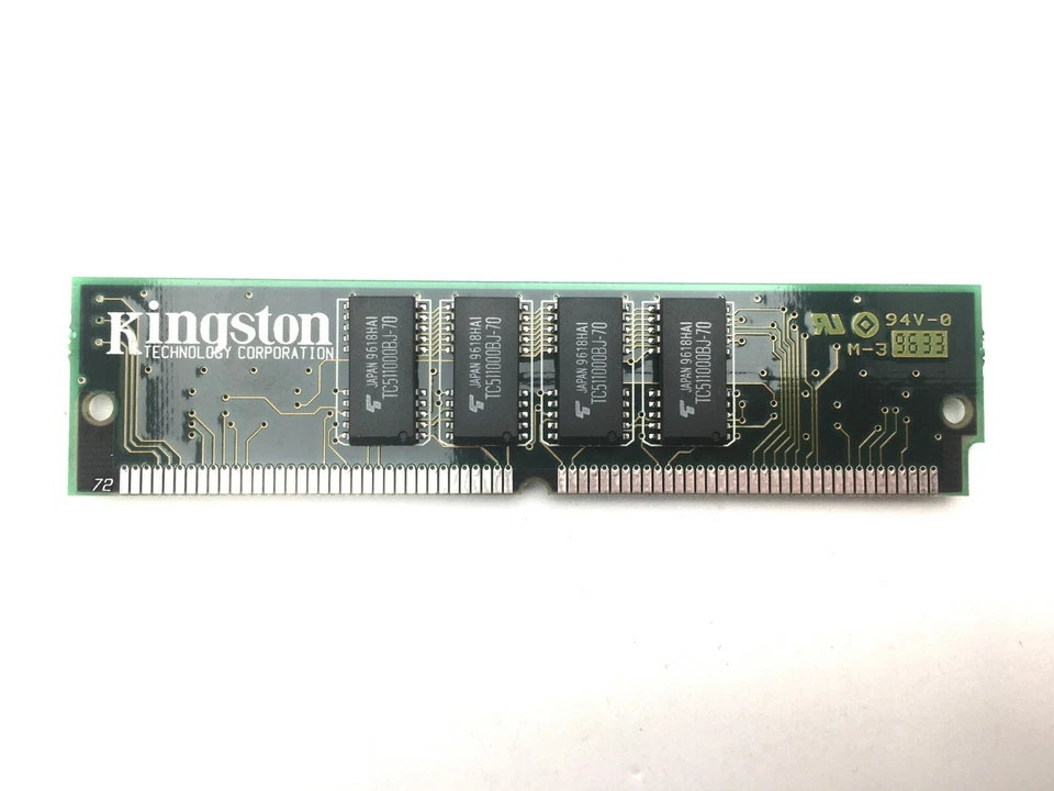 4MB Kingston KTD-ME/8 Memory Module RAM DELL 310-3335 1042-026 SIMM - Image 1 of 2