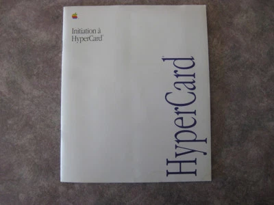 Apple HyperCard Initiation in French * Ref: F030-3498-A - XF - mac15 - Image 1 of 4