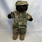 Bear Forces of America US Army 11” Plush Military Stuffed Camp Uniform 1989 Vtg