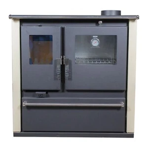 EEK A+ – Verso CS Plus Inox Ivory 7,7 kW mit Ofen, Kochfeld & Holzfach - Bild 1 von 6