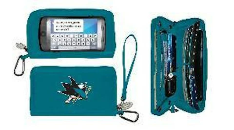 NHL Deluxe Cell Phone Wallet Cover