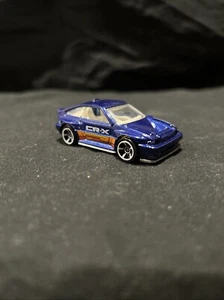 2015 Hot Wheels '85 Honda CR-X CRX Blue JDM NIGHTBURNERZ PACK Loose - Picture 1 of 11