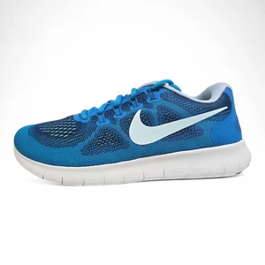 Nike Free RN 2017 "Gym Blue" Gym Running Trainers (880840 401) - Picture 1 of 9