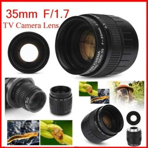 Fujian 35mm f17 CCTV Lens for Cameras Accessories High Quality 35mm Optics - Picture 1 of 12