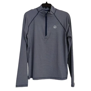 Neu mit Etikett Vineyard Vines "Sankaty" Jungen Performance Trikot 1/4-Reißverschluss Shirt hergestellt in Peru - Bild 1 von 6
