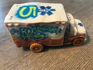 Disney Pixar Cars 3 Dr. Damage Rambulance #5 Thunder Hollow Mattel 2017 Diecast - Picture 1 of 8