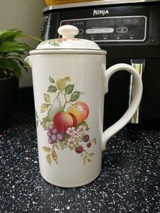 JOHNSON BROTHERS KERAMIKKAFETIER MIT FRISCHEM OBST - Bild 1 von 5