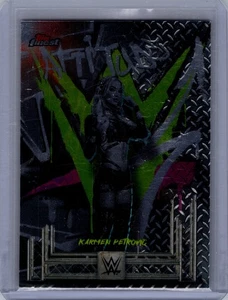 WWE Topps Finest Karmen Petrovic 2025 raro #214 - Imagen 1 de 2