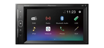 Pioneer DMH-A240DAB Monitor Autoradio Nero 200 W Bluetooth - Immagine 1 di 3