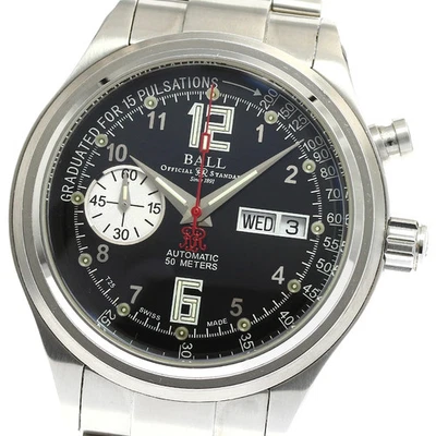 RELOJ BOLA CM1038D-SAJ-BK Train Master cuerda automática caja para hombre Foto 1 de 4