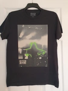 Camiseta Converse All Star Alien, Negra, Talla Mediana, Algodón, Manga Corta, Logo - Imagen 1 de 11
