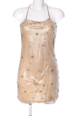 Robe à bretelles Dames Robe T EU 40 doré élégant - Photo 1/4