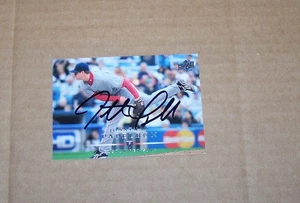 Jonathan Papelbon Signed Autograph Card H3 - Picture 1 of 1