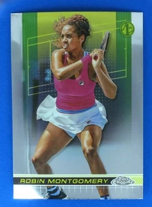 2024 Topps Chrome Robin Montgomery #154 TENNIS CARD PTPA - Picture 1 of 2