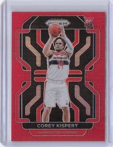 2021-22 Panini Prizm Corey Kispert Red #275 #/299 Rookie - Foto 1 di 2