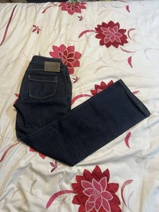 Jeans de mezclilla Diesel Ronhar tiro bajo corte bootcut elástico mezcla de algodón - azul - W28 L30 - Imagen 1 de 13