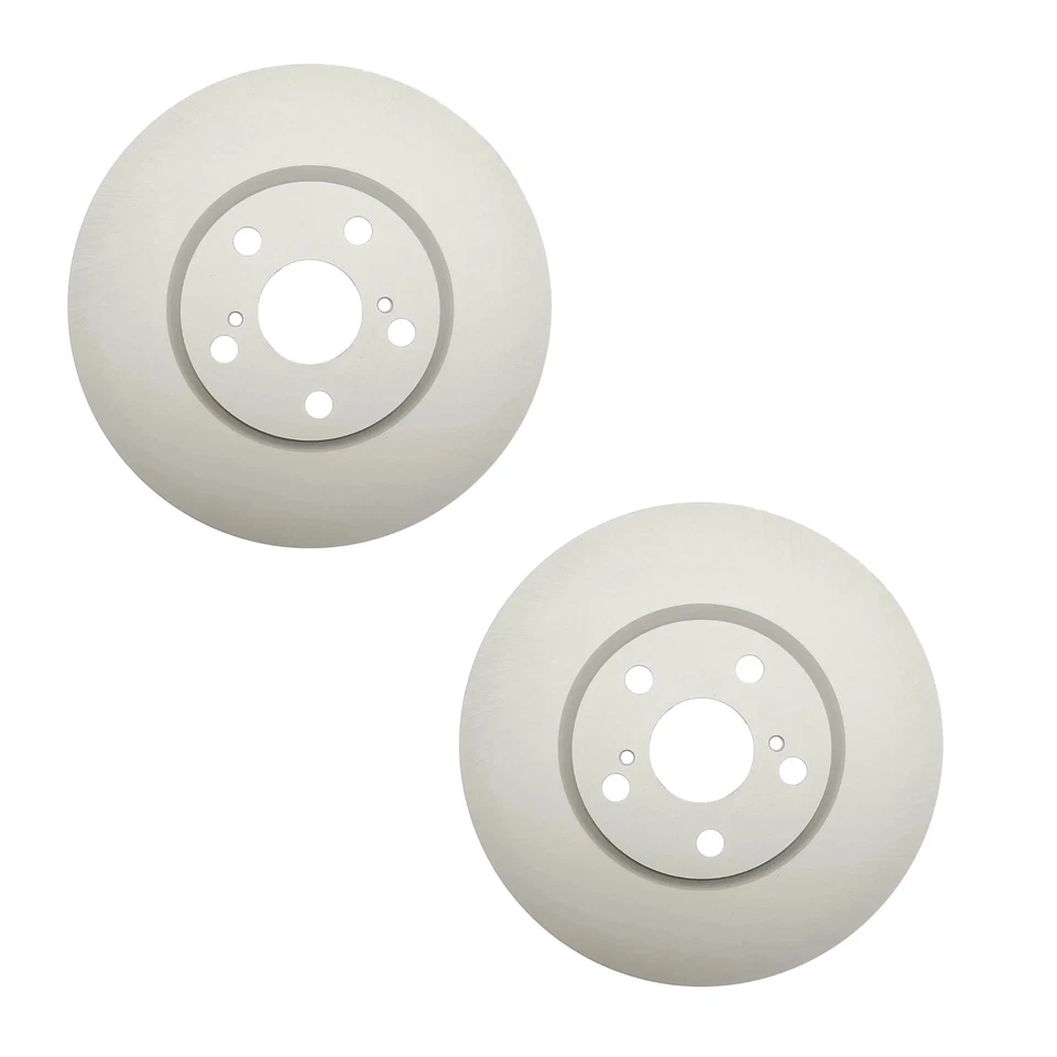 Juego de 2 rotores de freno de disco delanteros ACDelco 18A2601AC para Toyota, Scion, Pontiac Foto 1 de 1