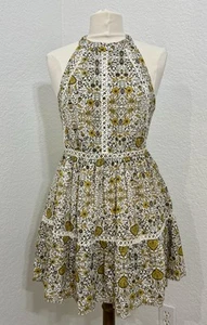 Anthropologie Able The Label Boho-Sommerkleid Retro-Druck - Größe Large NEU 198 $ - Bild 1 von 14