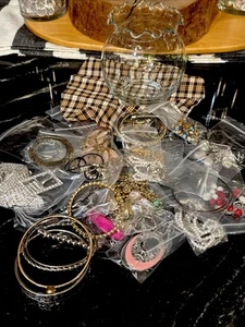 Mystery Jewelry Vase Jar Guaranteed 20 Pieces Photos of the one you will Get! - Picture 1 of 9