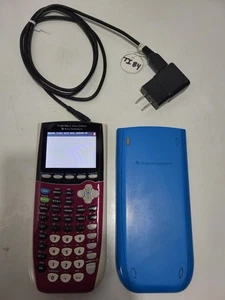 Texas Instruments TI-84 Plus C Silver Edition Graphing Calculator Pink W USB - Picture 1 of 8