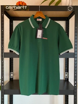 Nueva Camiseta Polo Prada Milano Sport Linea Rossa Talla M Foto 1 de 4
