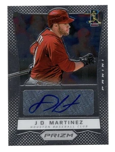 J.D. MARTINEZ 2012 PANINI PRIZM AUTO AUTOGRAPH #JDH **ARIZONA DIAMONDBACKS** - Picture 1 of 2